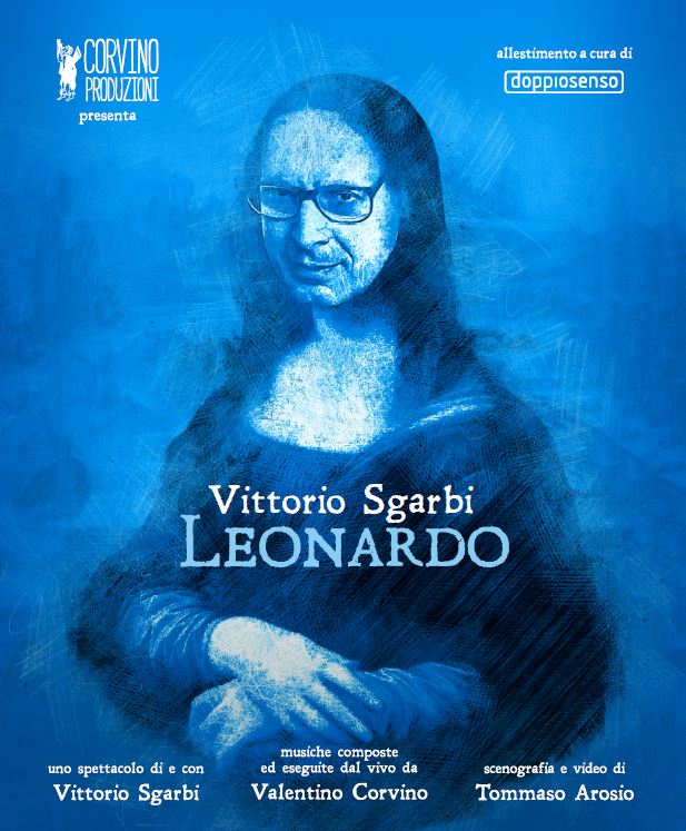 VITTORIO SGARBI IN LEONARDO TEATRO DI VARESE
